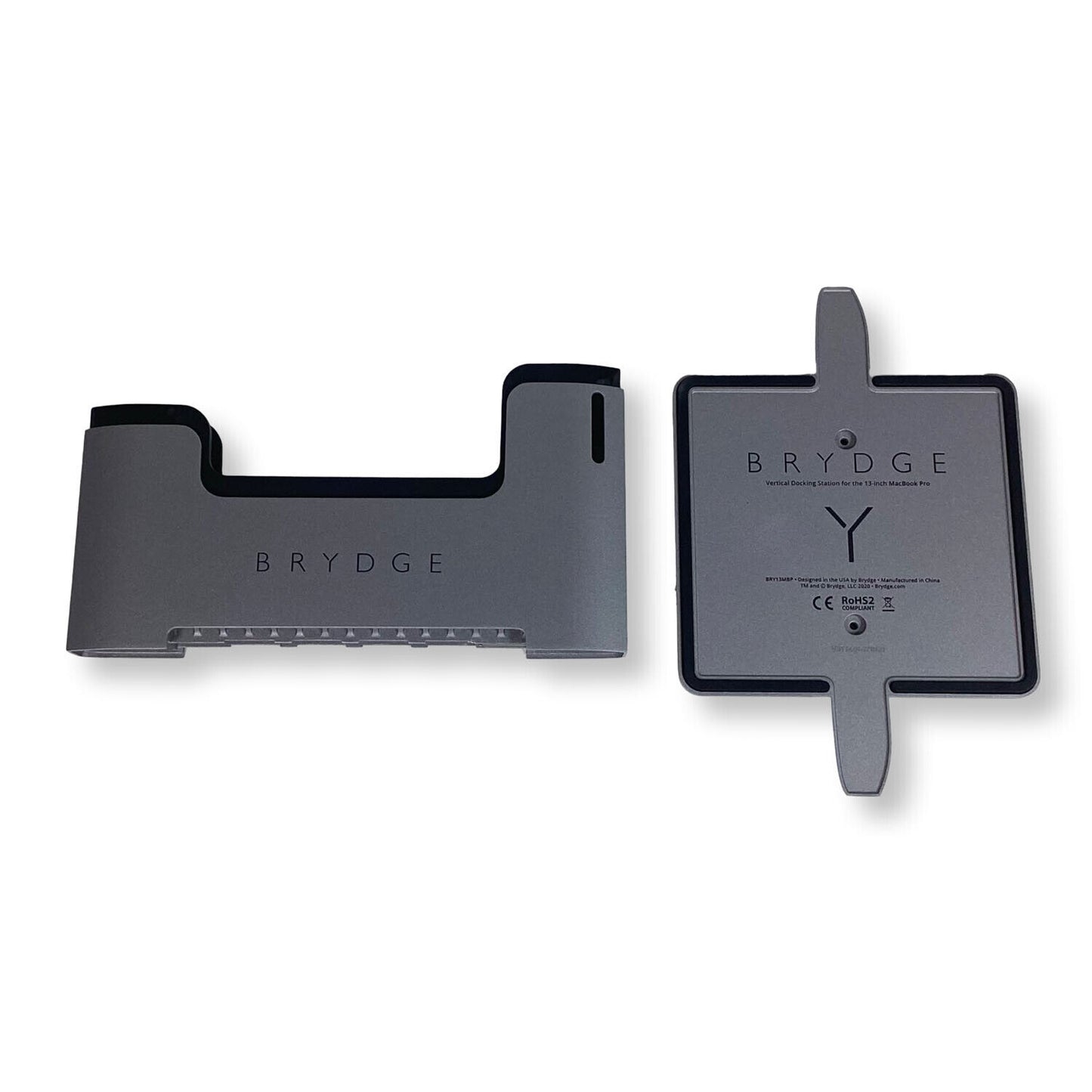 Lot of 2 Brydge BRY13MBP Vertical Dock Stand Apple Macbook Pro 13 inch 2016-2022