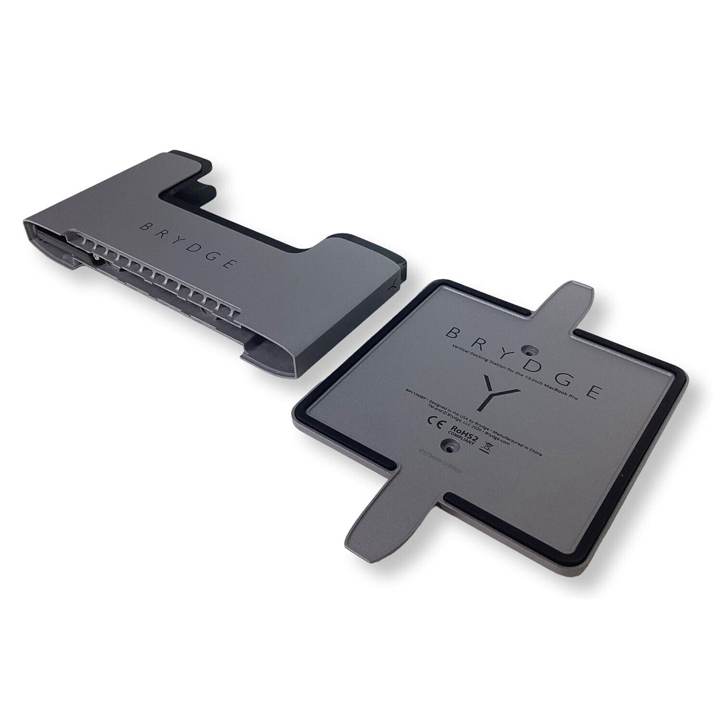 Lot of 2 Brydge BRY13MBP Vertical Dock Stand Apple Macbook Pro 13 inch 2016-2022