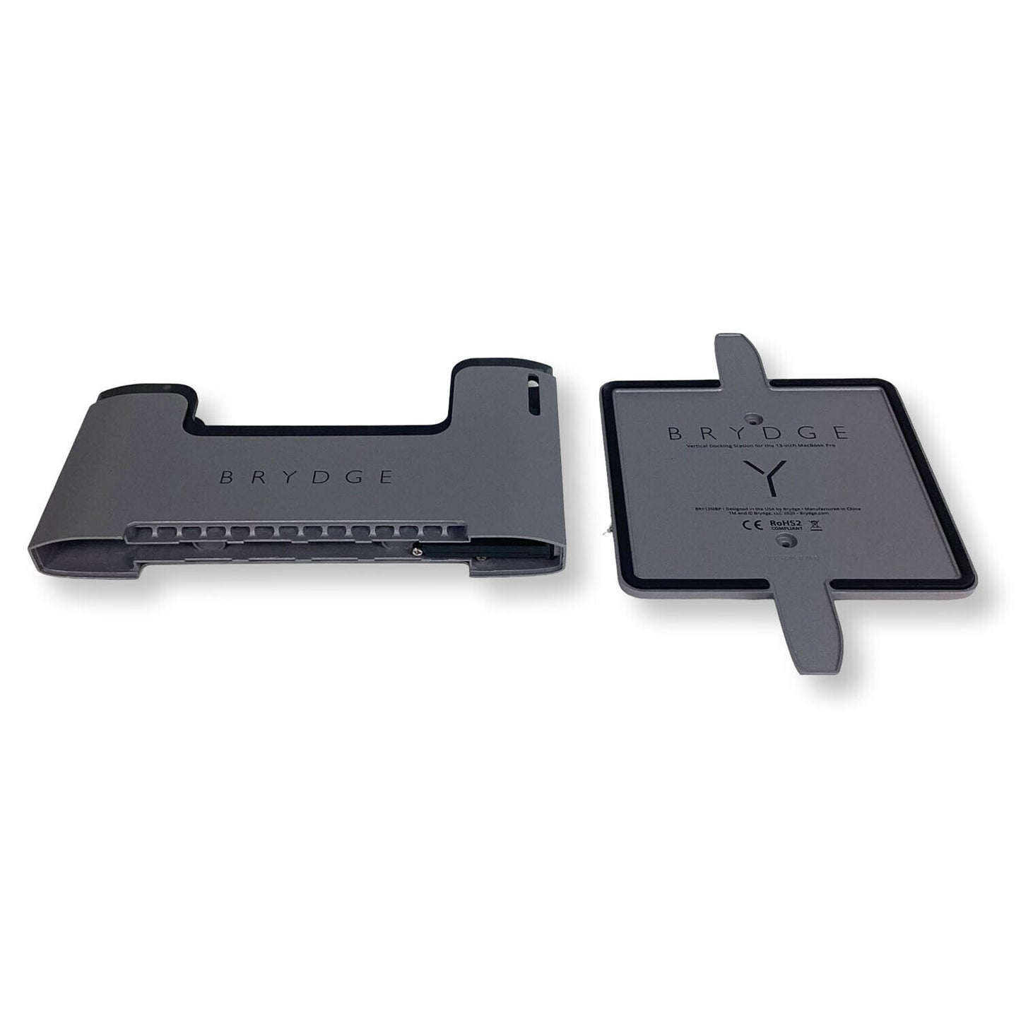 Lot of 2 Brydge BRY13MBP Vertical Dock Stand Apple Macbook Pro 13 inch 2016-2022