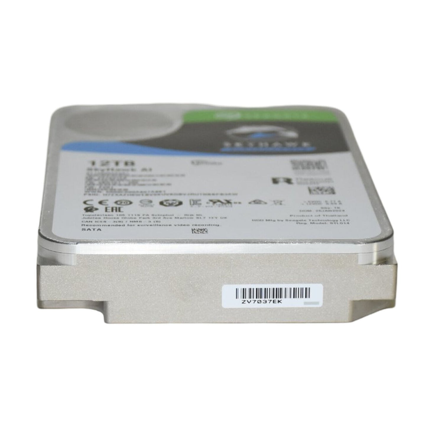 Lot 10 Seagate ST12000VE001 Skyhawk AI 12TB 7.2K SATA 6Gbps 512e 3.5" Hard Drive