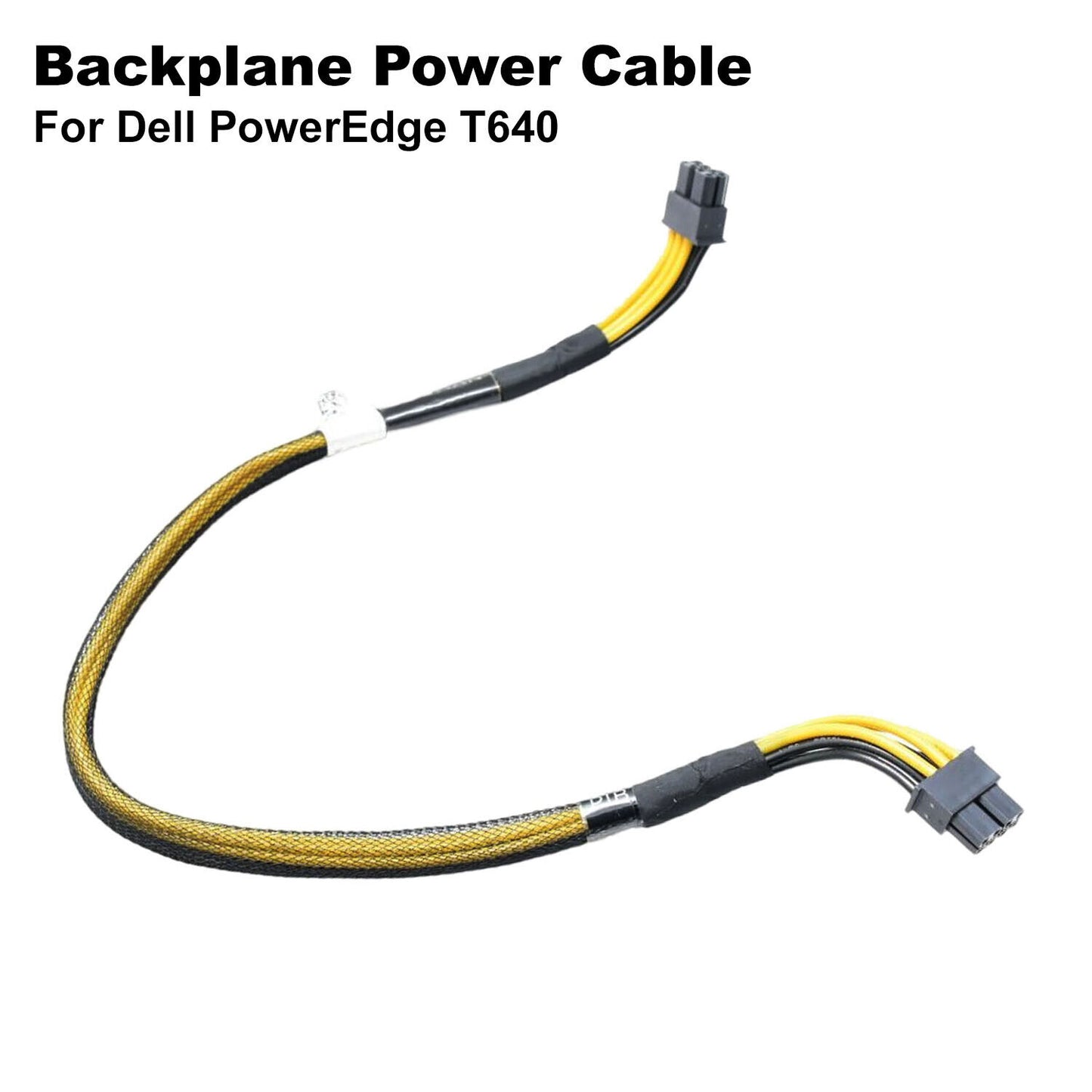 Dell 35cm Backplane Power Kabel NVMe 1x 8-pin to 1x 8-pin T640 0M16DC