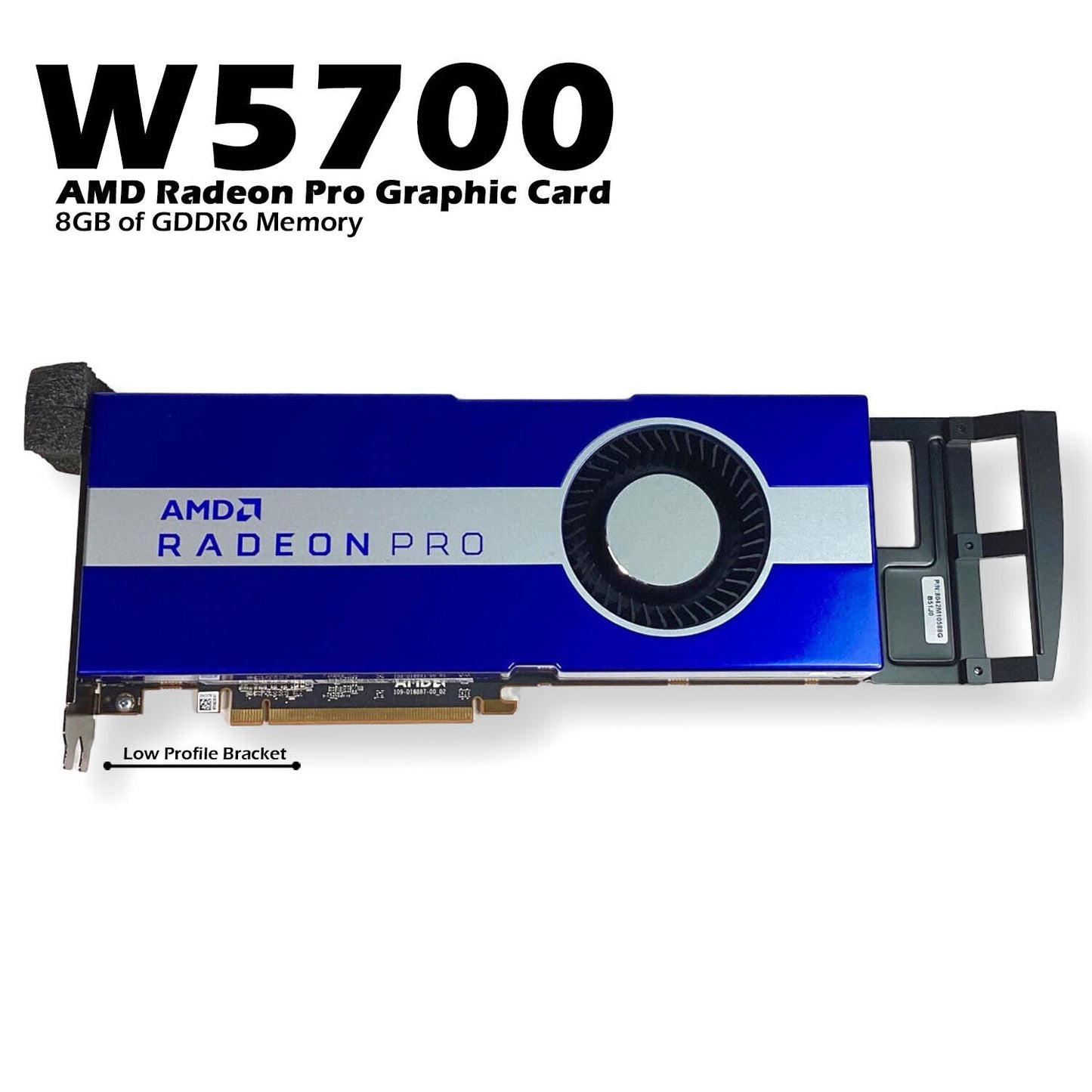 HP AMD Radeon Pro W5700 8GB GDDR6 PCI Express 4.0 x16 Pro Graphics Card 9GC15AA