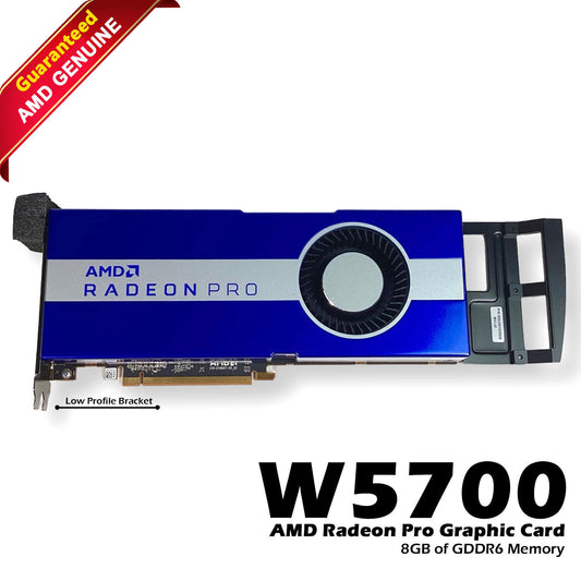 HP AMD Radeon Pro W5700 8GB GDDR6 PCI Express 4.0 x16 Pro Graphics Card 9GC15AA