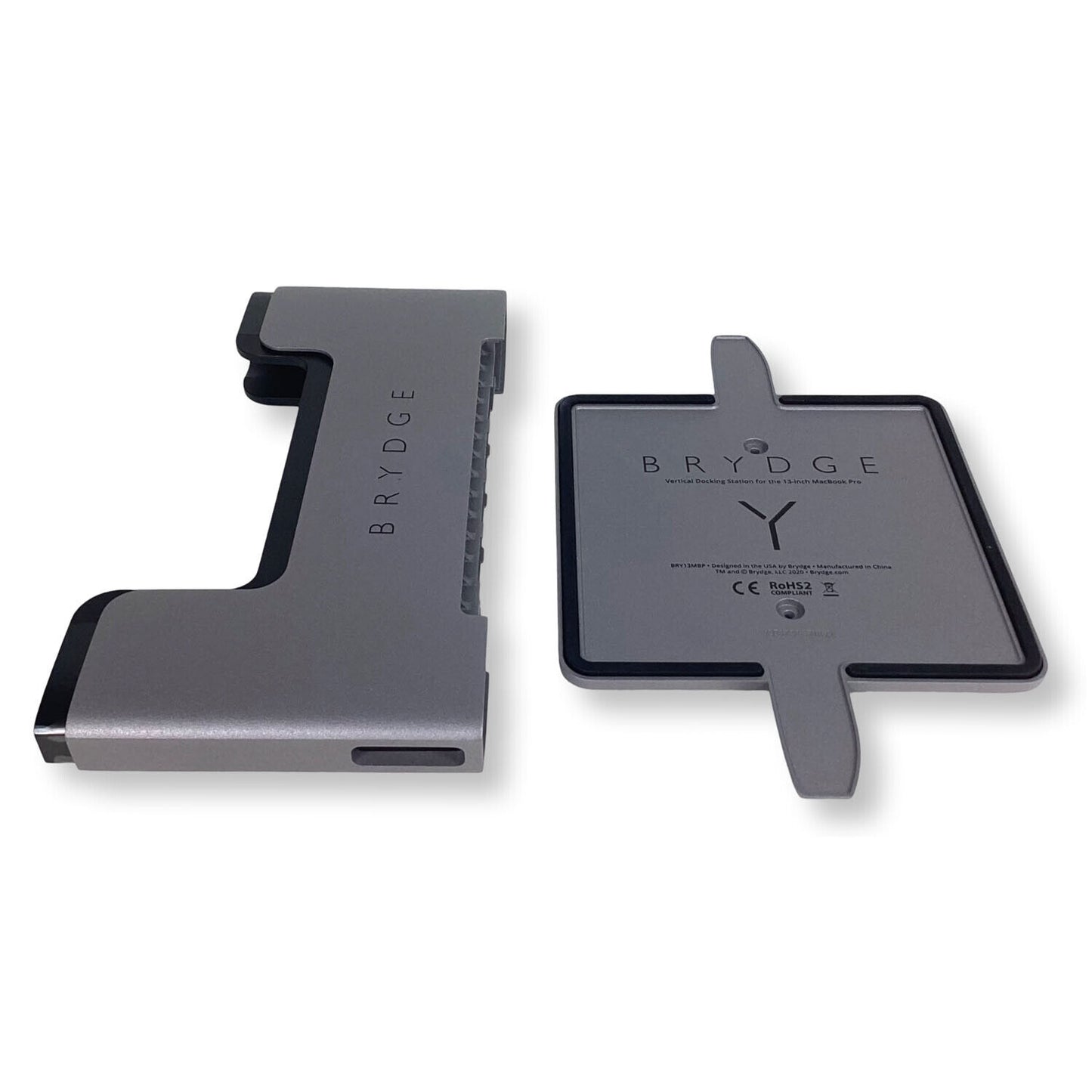 Lot of 2 Brydge BRY13MBP Vertical Dock Stand Apple Macbook Pro 13 inch 2016-2022