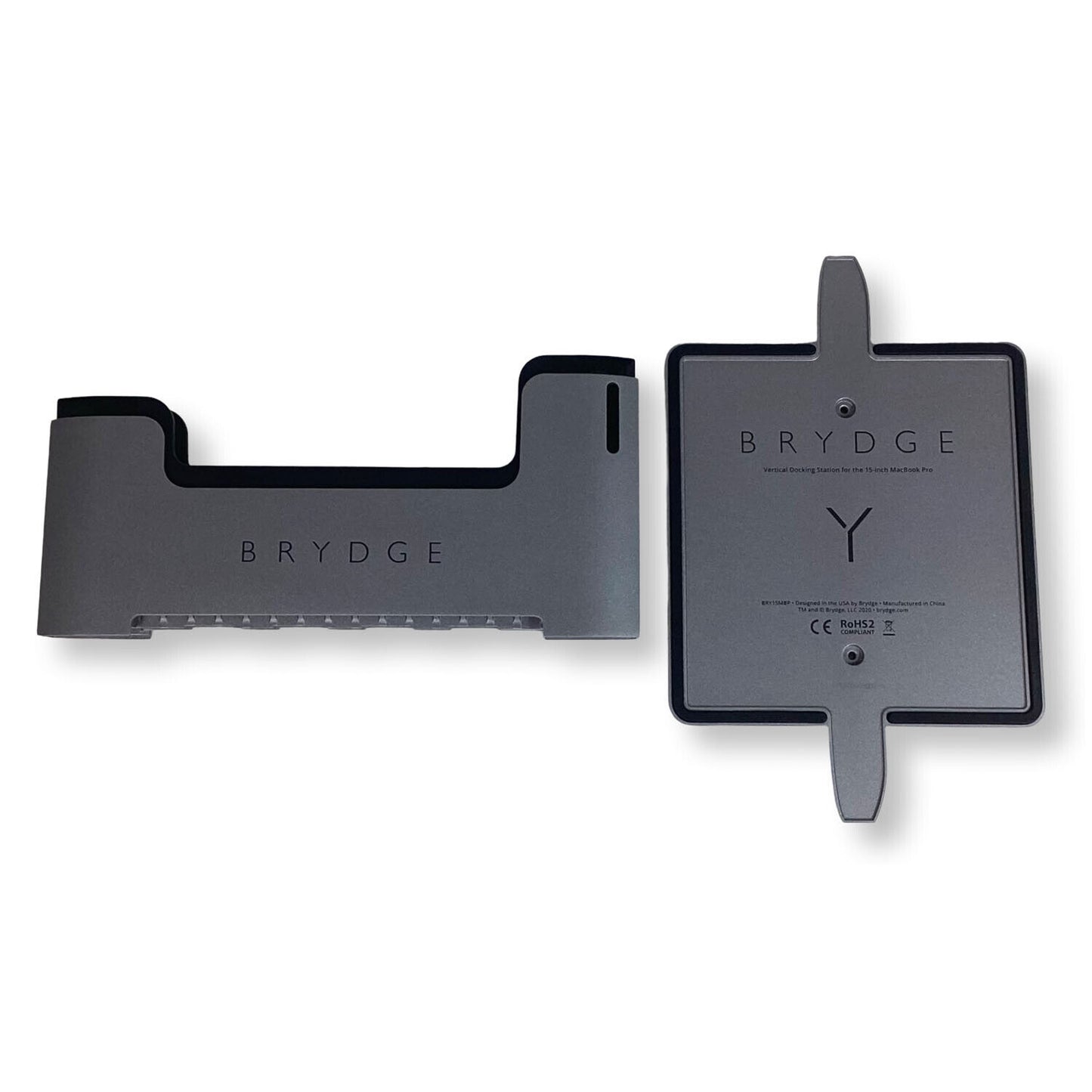 lot of 2 Brydge BRY15MBP Vertical Dock Stand for Apple Macbook Pro 15" 2016-2019