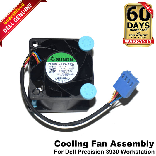 Lot 2 Dell Precision 3930 Workstation Cooling Fan G9FDR PF40281BX-D533-S99