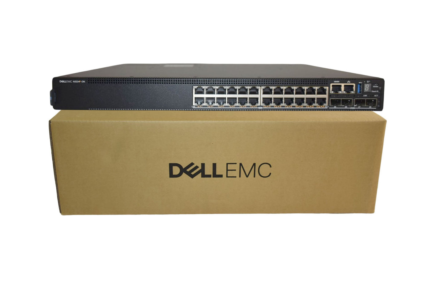Dell EMC N3224P-ON 24x1G 4x10G 2x100G PoE 1050W 3L Network Ethernet Switch GM1R7