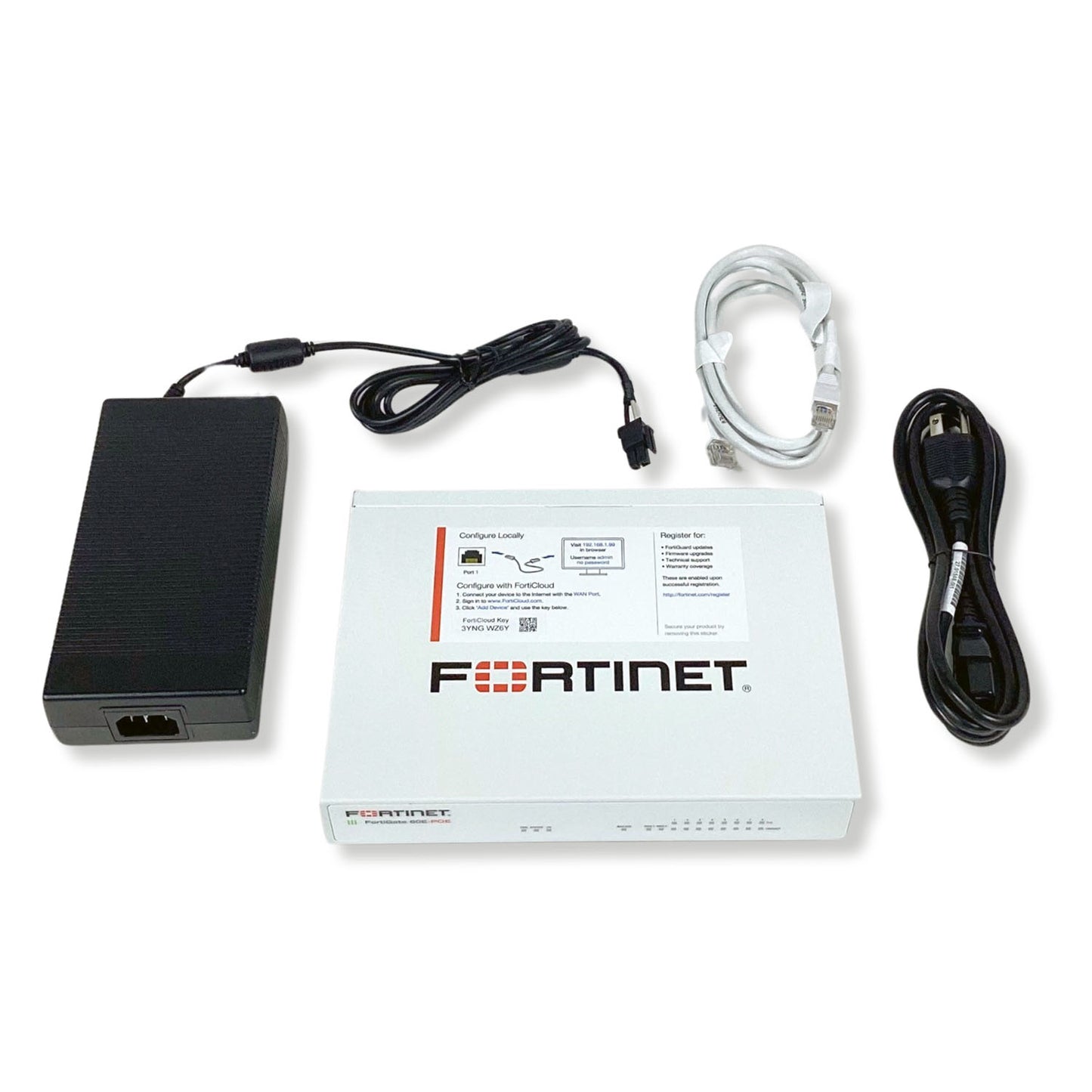 Genuine Fortinet FortiGate 60E-POE Firewall Network Security ATP Bundle 2 years